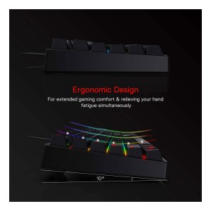 کیبورد گیمینگ مکانیکال با سیم ردراگون مدل SURARA K582 RGB V2